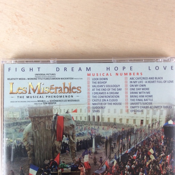 Highlights From The Motion Picture Soundtrack Les Miserables CD 2012 - Picture 5 of 9